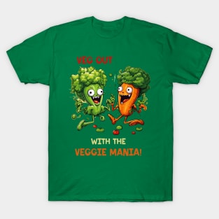 Veg Out with the Veggie Mania T-Shirt